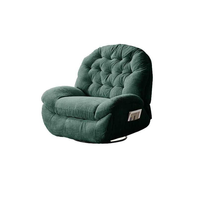 Storage Recliner Position Lock Recliner Chair with Tufted Back