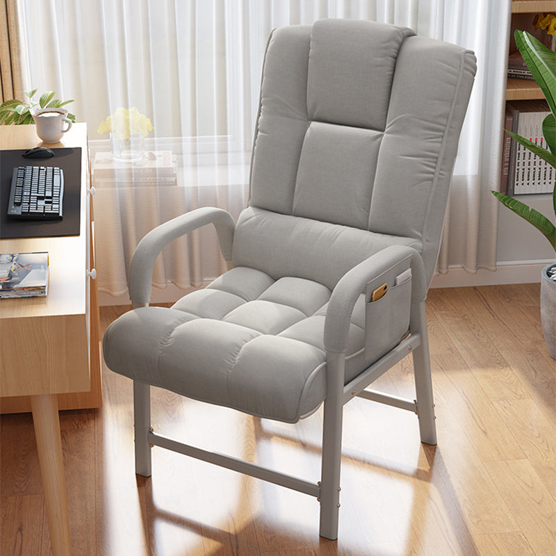 Metal Standard Recliner Solid Color Living Room Arm storage Recliner Chair