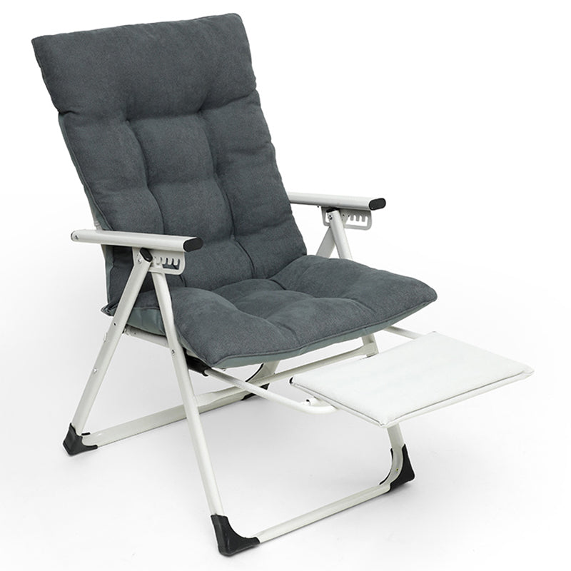 Contemporary Rocker Standard Recliner in Solid Color Recliner