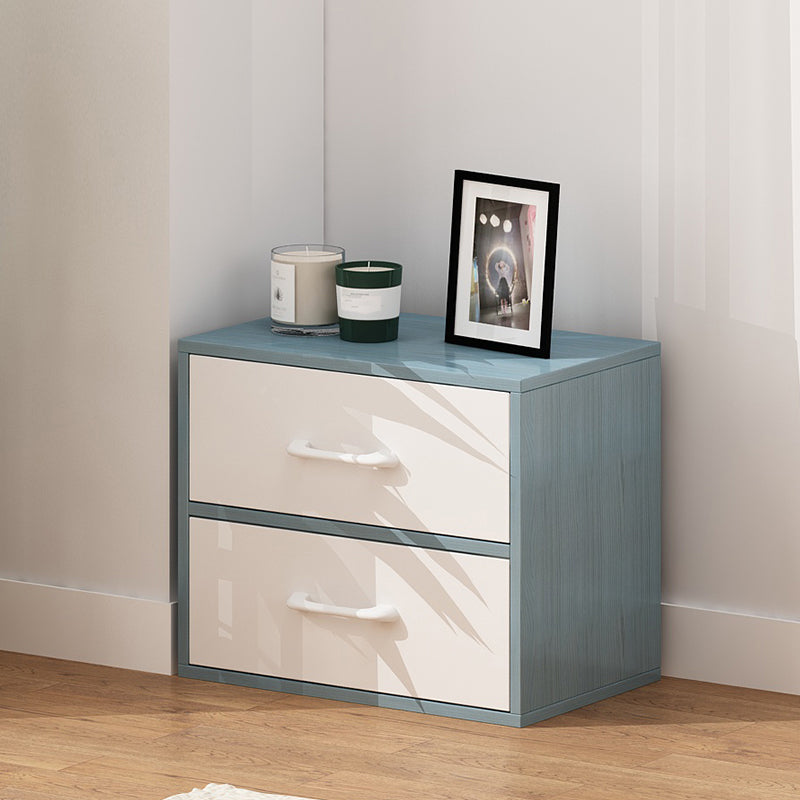 Contemporary Wood Storage Cabinet Modern Drawers Included Accent Chest