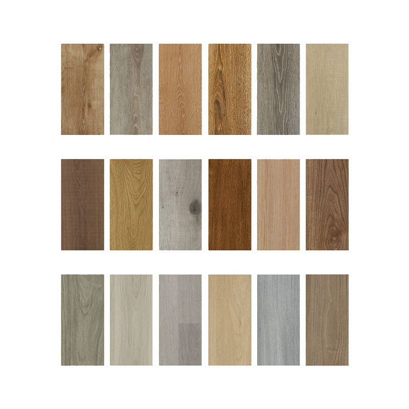 Laminate Pine Wood Click Lock Rectangular Textured Scratch Resistant Indoor Laminate Floor