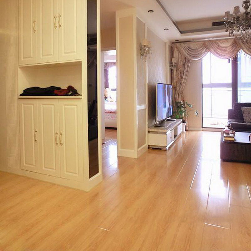 Wooden Laminate Rectangular Click Lock Scratch Resistant Waterproof Laminate Floor