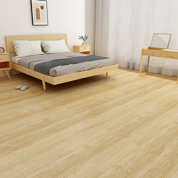 Rectangle PVC Flooring Peel and Stick Wood Look Smooth Vinyl Flooring