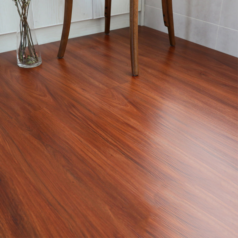 Rectangle PVC Flooring Peel and Stick Wood Look Smooth Vinyl Flooring