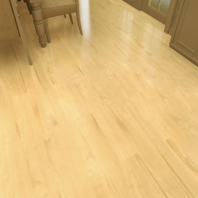 Rectangle PVC Flooring Peel and Stick Wood Look Smooth Vinyl Flooring