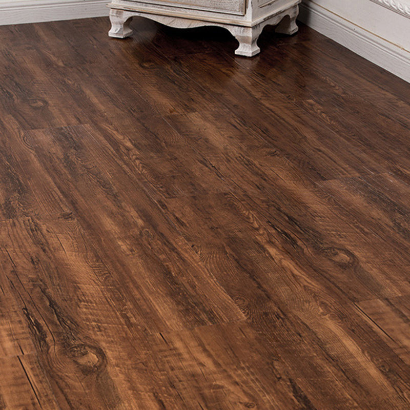 Smooth PVC Flooring Peel and Stick Wood Look Rectangle Vinyl Flooring