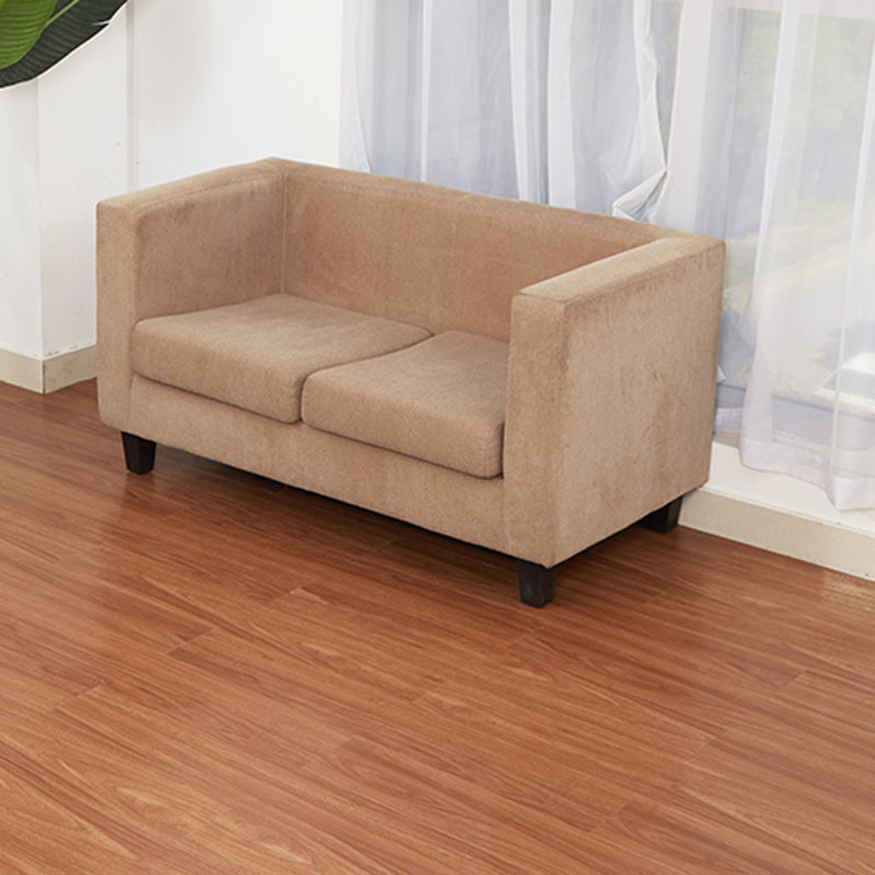 PVC Flooring Peel and Stick Smooth Wood Look Rectangle Vinyl Flooring