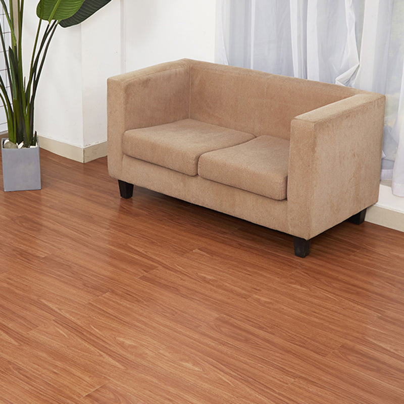 PVC Flooring Peel and Stick Smooth Wood Look Rectangle Vinyl Flooring