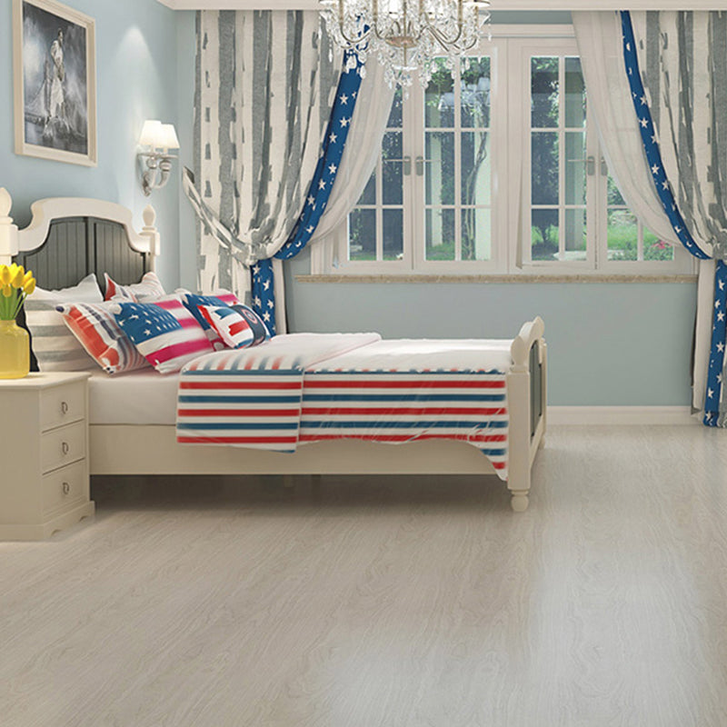 Rectangle PVC Flooring Peel and Stick Smooth Wood Look Vinyl Flooring