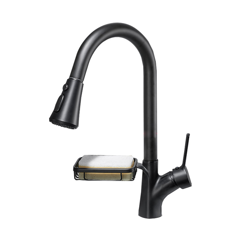 Modern Plain Kitchen Faucet Gooseneck Standard Kitchen Faucets