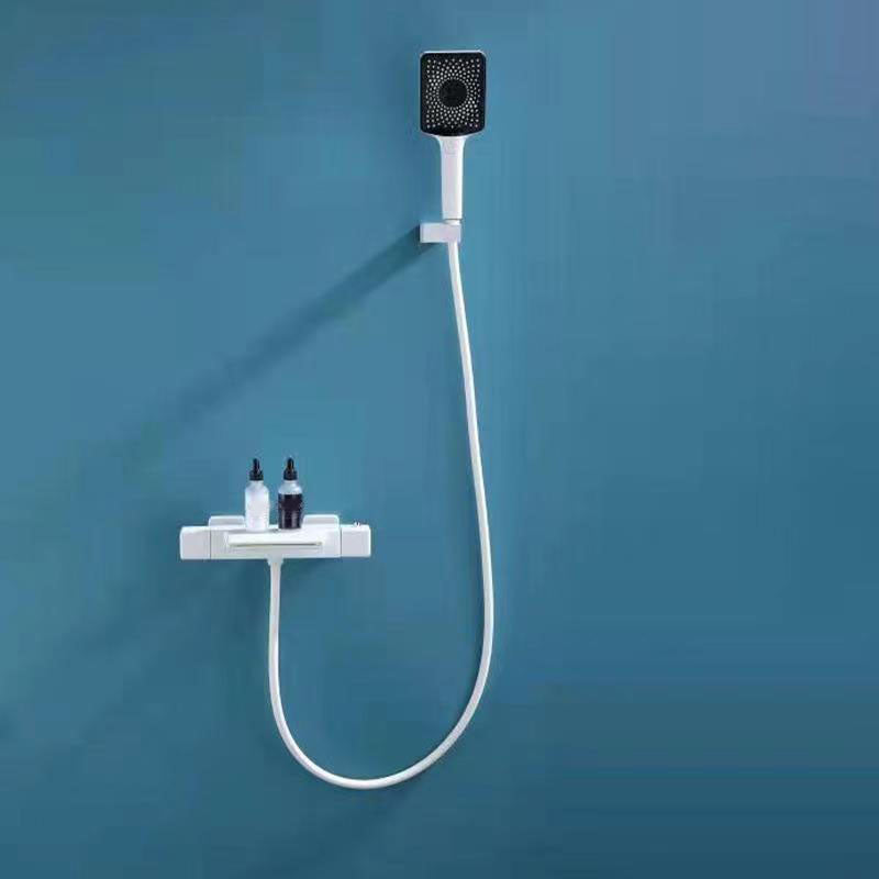 Modern Wall Mounted Faucet Handheld Shower Head Waterfall Faucet