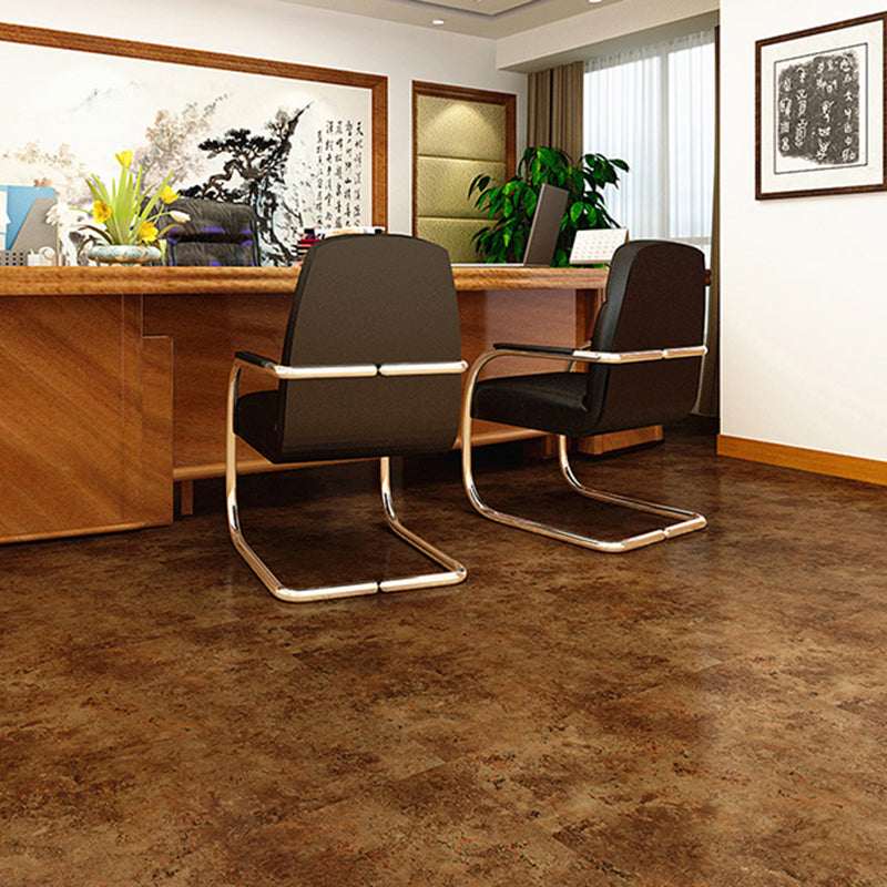 Peel and Stick PVC Flooring Smooth Waterproof Vinyl Flooring for Living Room