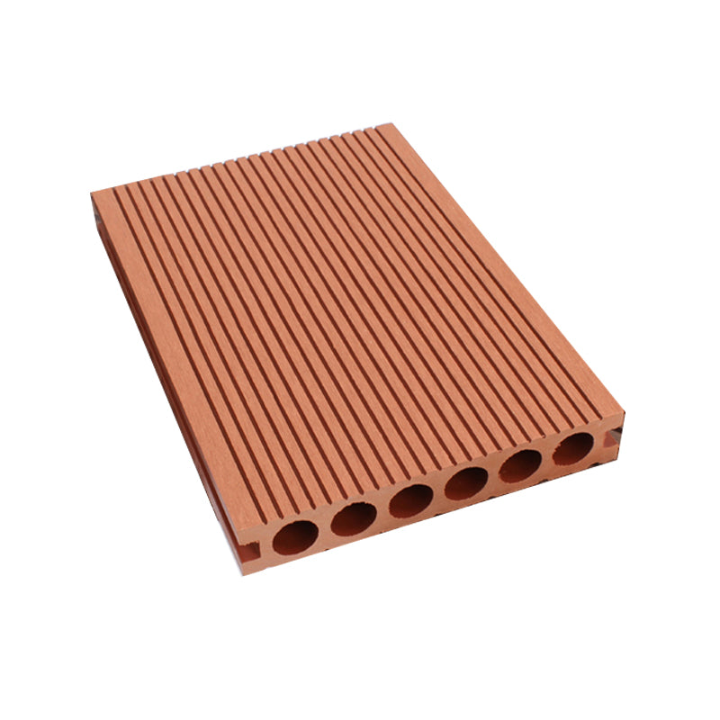 Water Resistant Floor Tile Contemporary Smooth Click Lock Engineered Wood for Patio Garden