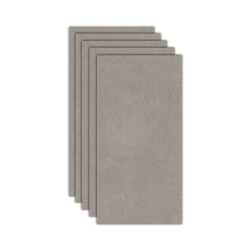 No Pattern Rectangle Tile Matte Slate Singular Tile for Home Decor