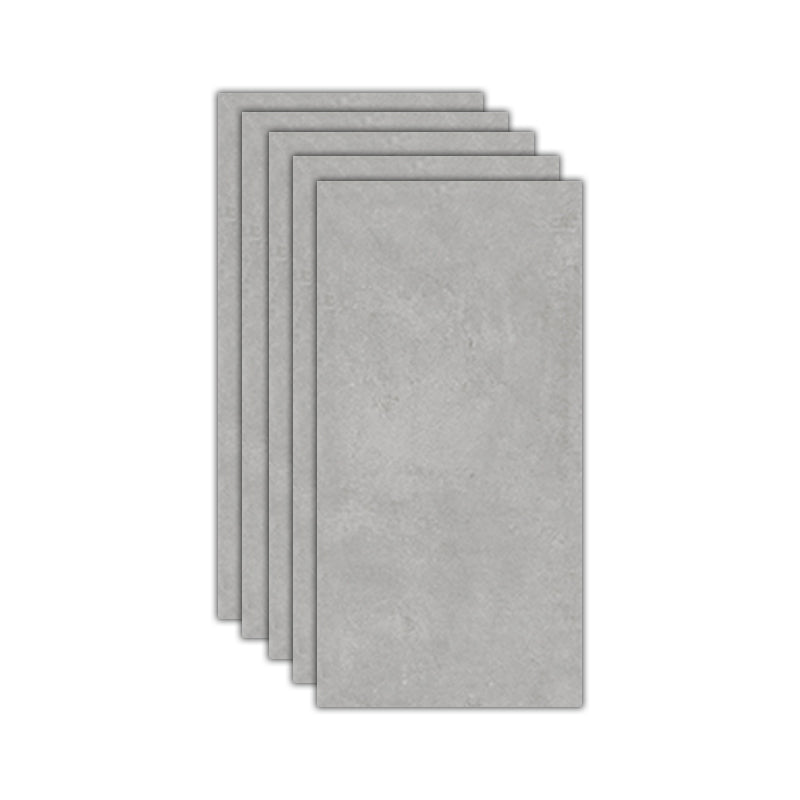 No Pattern Rectangle Tile Matte Slate Singular Tile for Home Decor