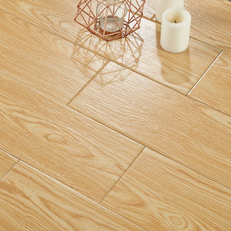 Dark Brown Wood Grain Pattern Tile Rectangular Singular for Drawing Room