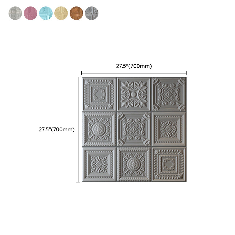 Industrial 3D Print Wall Plank Bathroom Living Room Wall Panels Set of 10