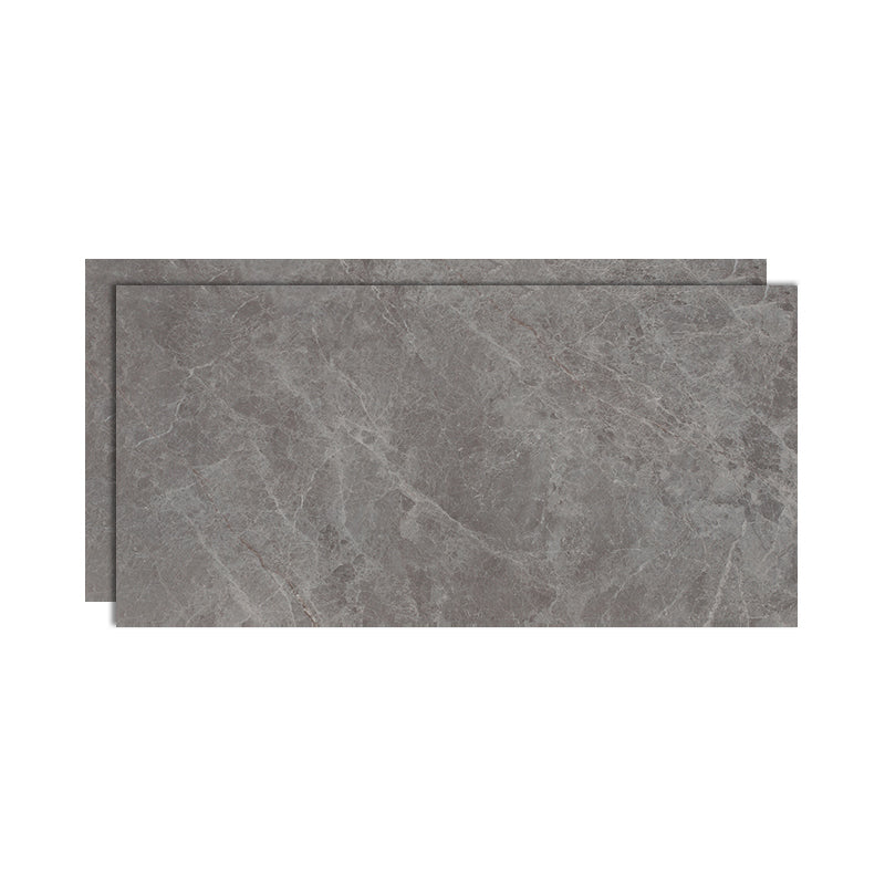 Rectangle Matte Tile Gray Marble Floor and Wall for Drawing Room