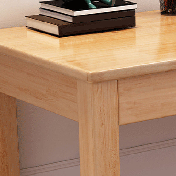 Modern Wooden Office Desk 2 Drawers Writing Desk with 4-Legs