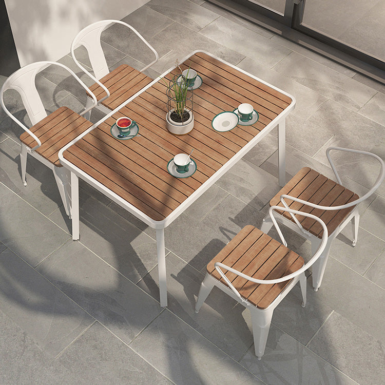 Rectangle Contemporary Coffee Table Water Resistant Dining Table