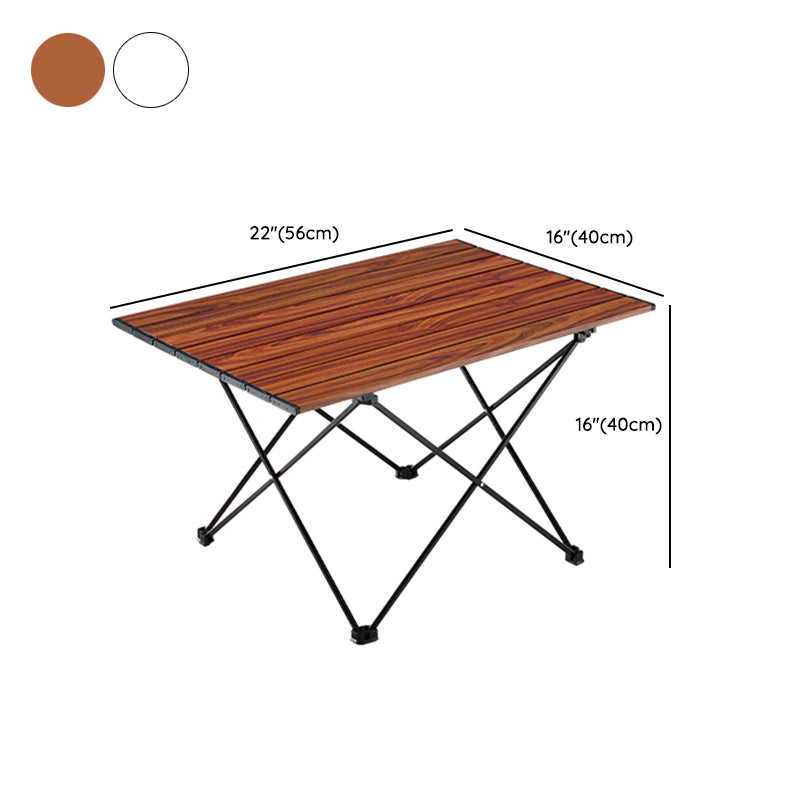 Industrial Aluminum Folding Table Outdoor Rectangle Camping Table