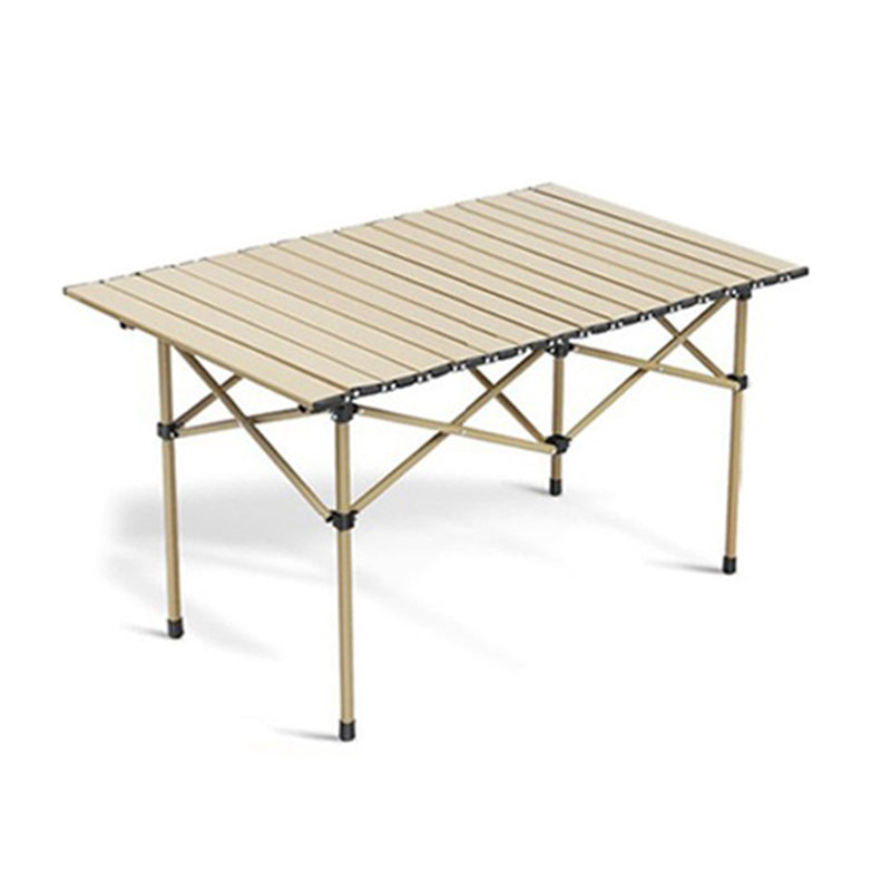 Industrial Outdoor Folding Table 20"H Aluminum Camping Table