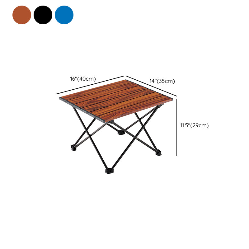 Industrial Outdoor Folding Table Rectangle Aluminum Camping Table