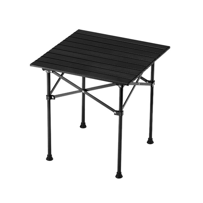 Industrial Steel Folding Table Outdoor 21.7"H Foldable Camping Table