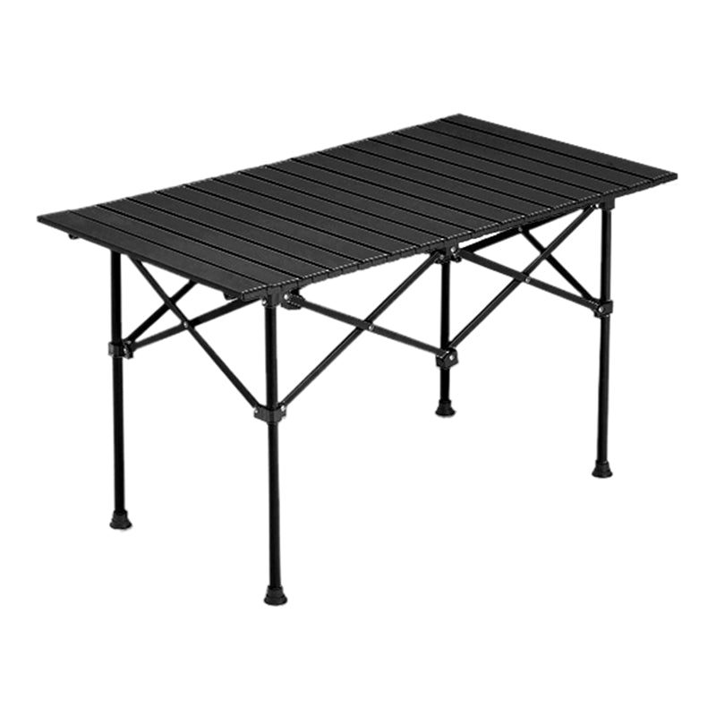 Industrial Steel Folding Table Outdoor 21.7"H Foldable Camping Table