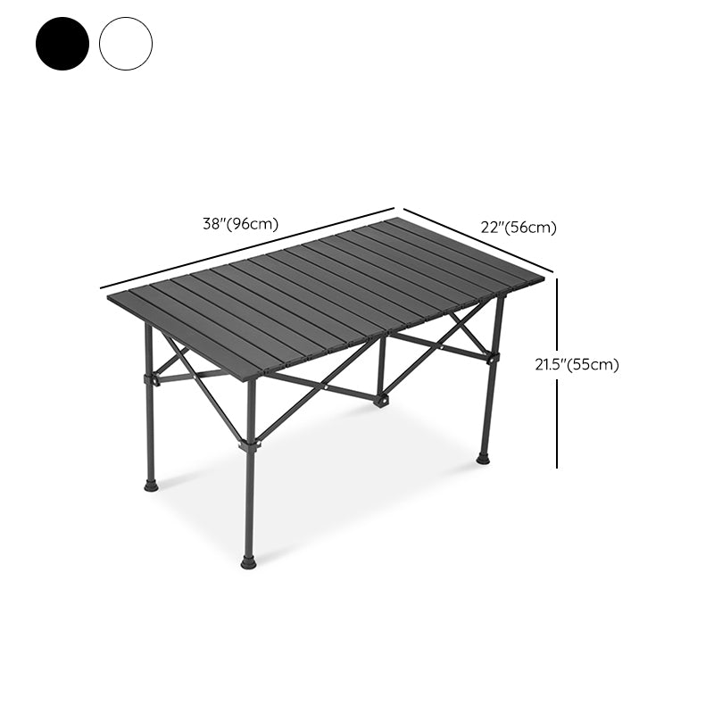 Aluminum Outdoor Folding Table Industrial Rust Resistant Camping Table