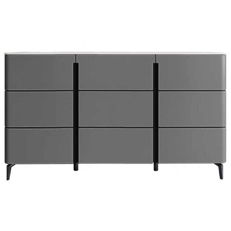 Kitchen Dining Server with Drawers Contemporary Buffet Server Cabinet