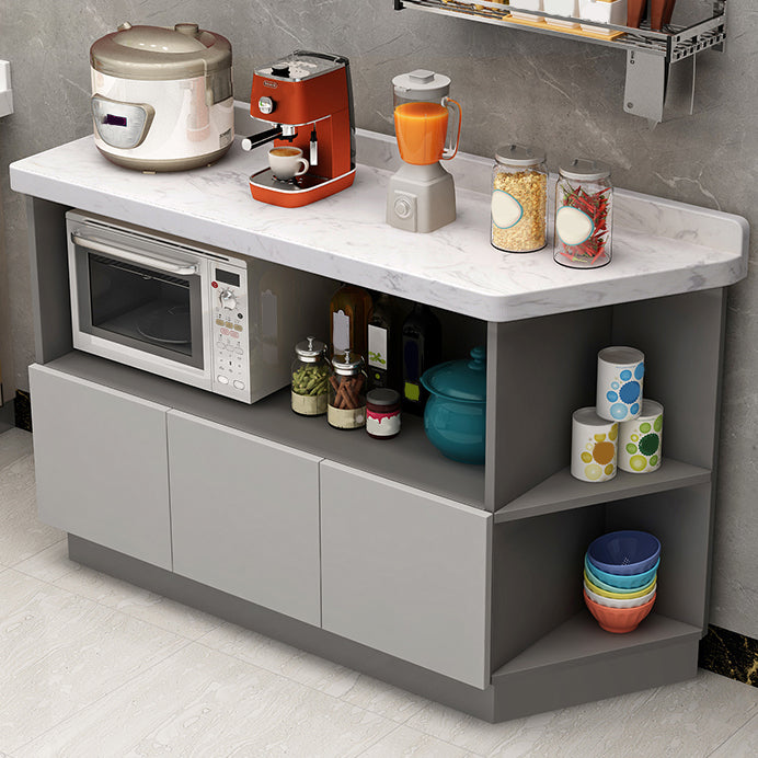 Contemporary Dining Server Kitchen Buffet Server Cabinet with Storage