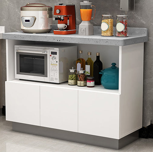 Contemporary Dining Server Kitchen Buffet Server Cabinet with Storage