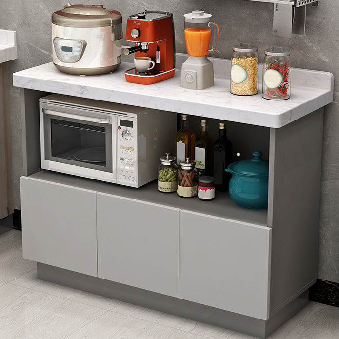 Contemporary Dining Server Kitchen Buffet Server Cabinet with Storage