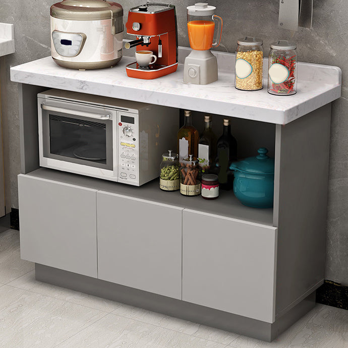 Contemporary Dining Server Kitchen Buffet Server Cabinet with Storage