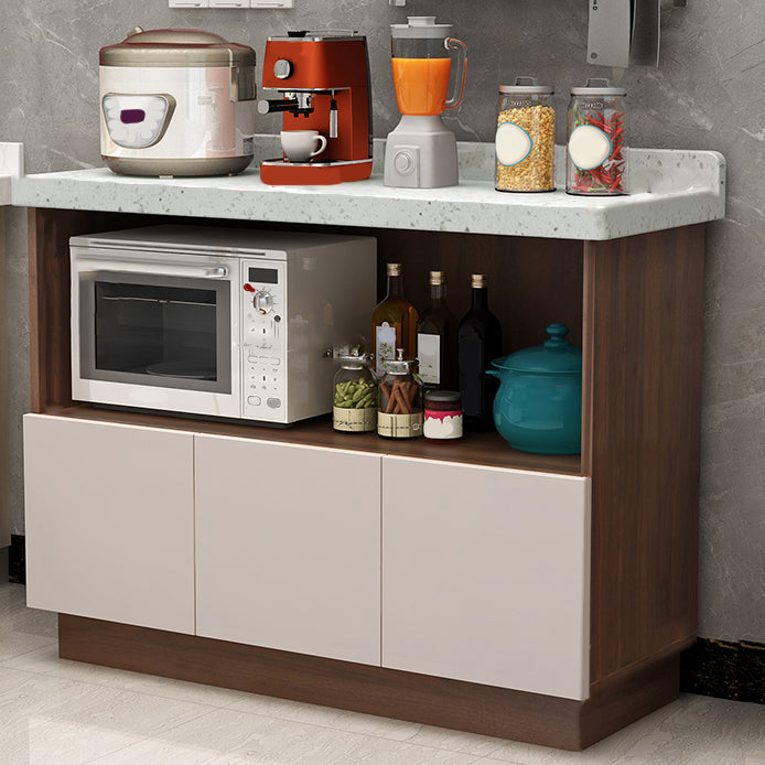 Contemporary Dining Server Kitchen Buffet Server Cabinet with Storage