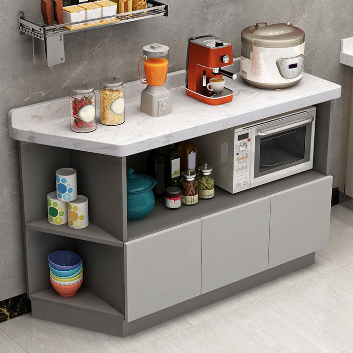 Contemporary Dining Server Kitchen Buffet Server Cabinet with Storage