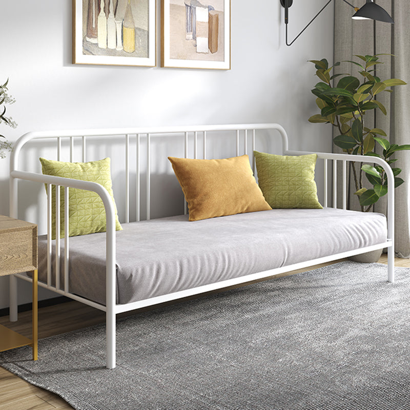 Industrial Metal Daybed 39.37 Inches Tall Open Frame Iron Daybed