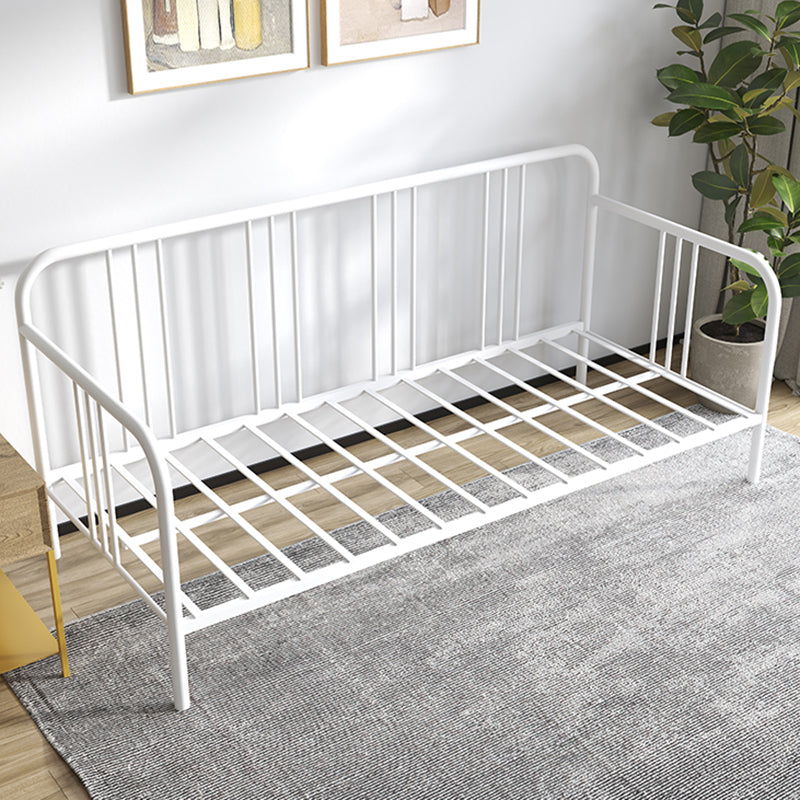 Industrial Metal Daybed 39.37 Inches Tall Open Frame Iron Daybed