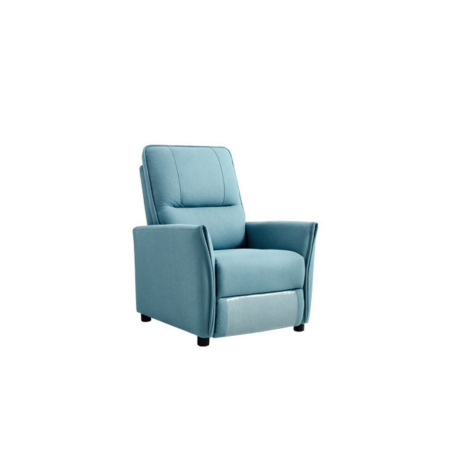 Modern Recliner Chair Faux Leather Solid Color Standard Recliner