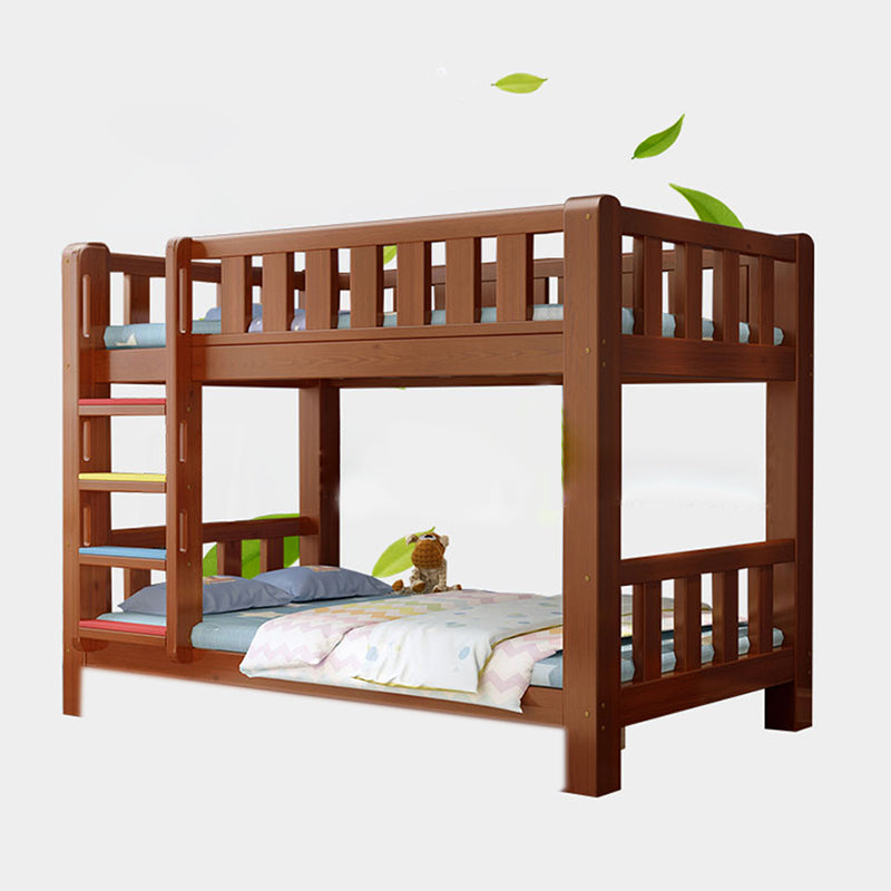 Mid-century Modern No Theme Kid Bed Solid Wood Standard Bunk Bed