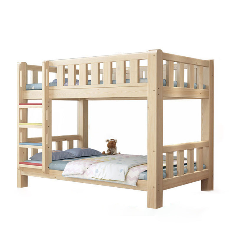 Mid-century Modern No Theme Kid Bed Solid Wood Standard Bunk Bed