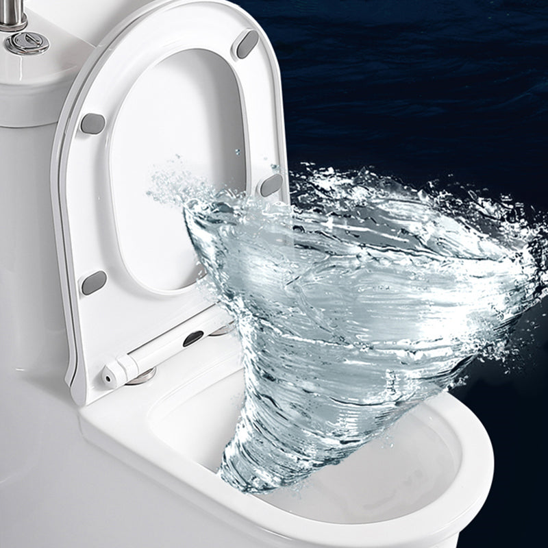 Contemporary Ceramic Flush Toilet Seat Included Urine Toilet for Washroom