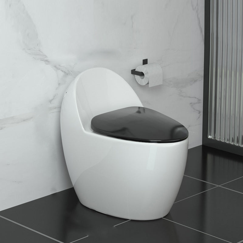 Contemporary Siphon Jet Flush Toilet Floor Mounted Urine Toilet for Bathroom