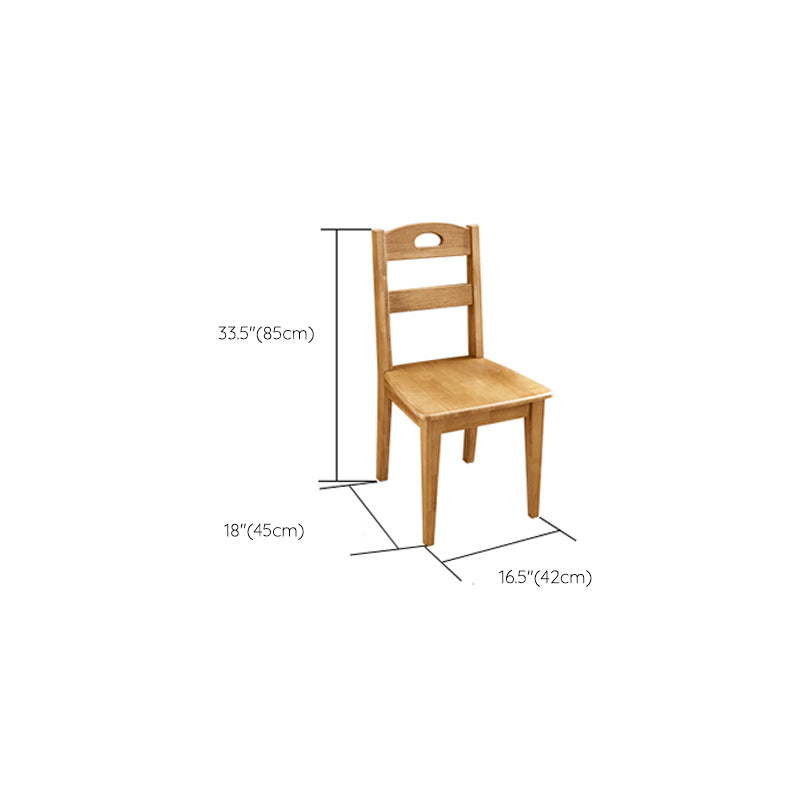 Natural Desk and Chair Set 47.24" W Kids Writing Desk with Hutch