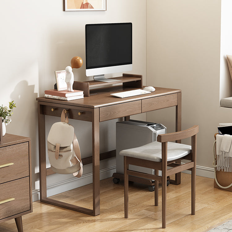 Study Desk with Storage and Drawer Child Desk and Chair Set with Hook