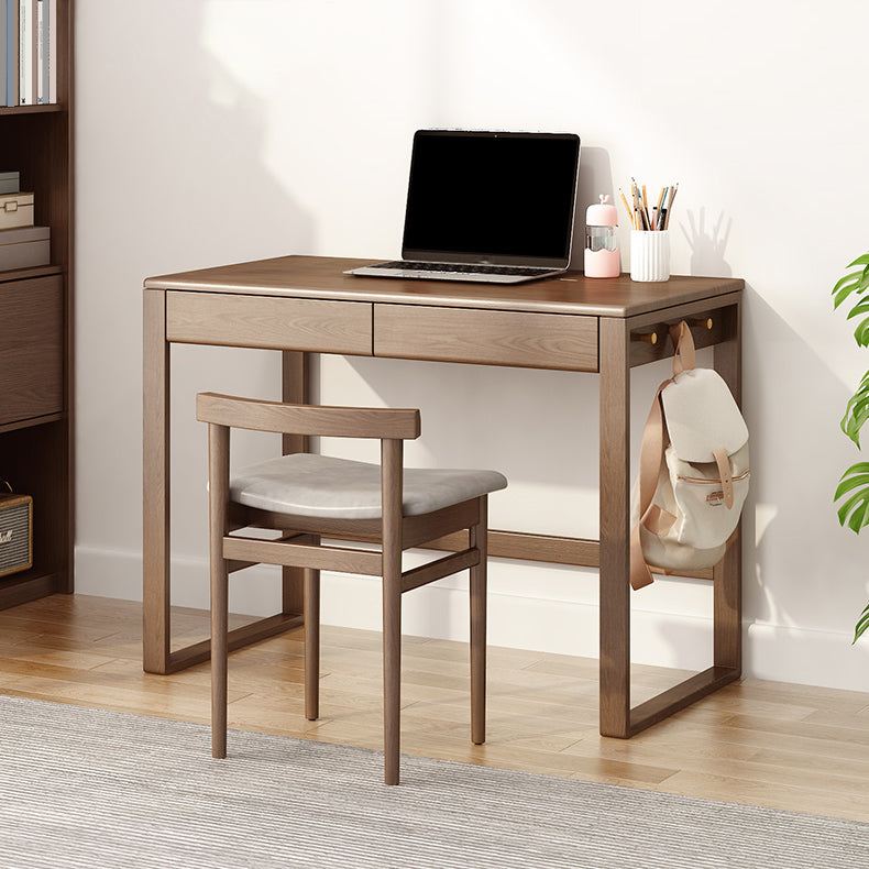 Study Desk with Storage and Drawer Child Desk and Chair Set with Hook