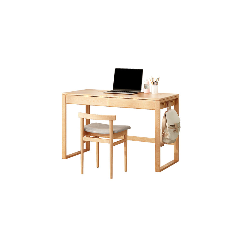 Study Desk with Storage and Drawer Child Desk and Chair Set with Hook