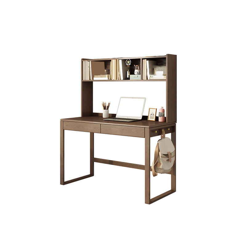 Study Desk with Storage and Drawer Child Desk and Chair Set with Hook