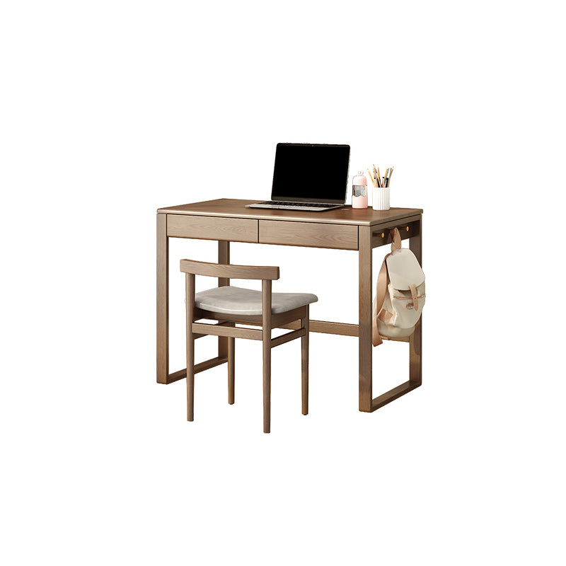 Study Desk with Storage and Drawer Child Desk and Chair Set with Hook